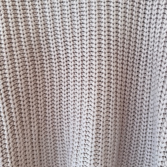 525 AMERICA chunky knit Cozy Pink Turtleneck Sweater medium - Picture 3 of 6